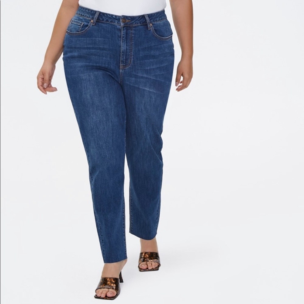 Forever 21 Plus size mom jeans
